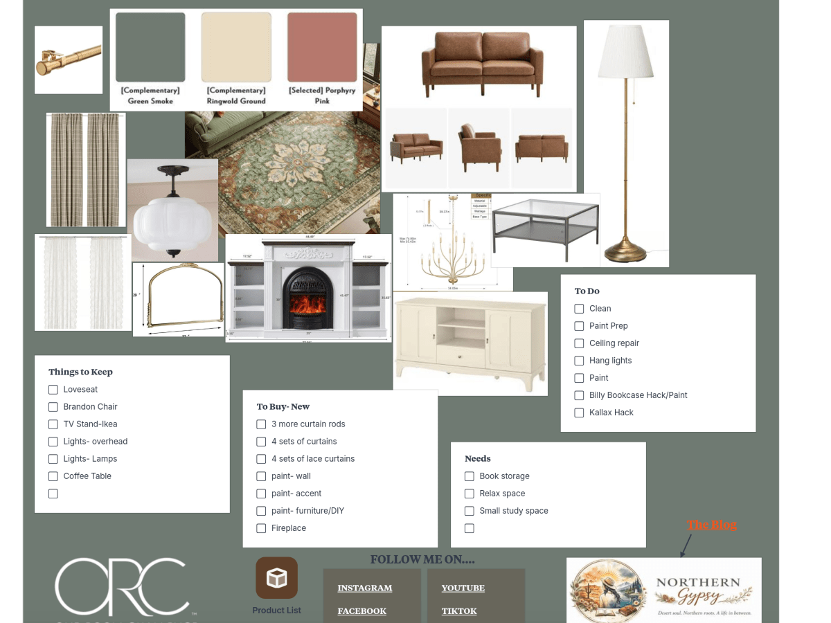 One Room Challenge Week 1: The Living Room Transformation Begins in My 1891&nbsp;Apartment