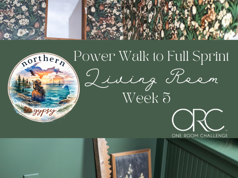 One Room Challenge Week 5: From Power Walk to Full&nbsp;Sprint